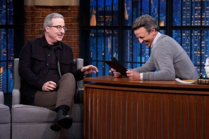 John Oliver, PopViewers.com