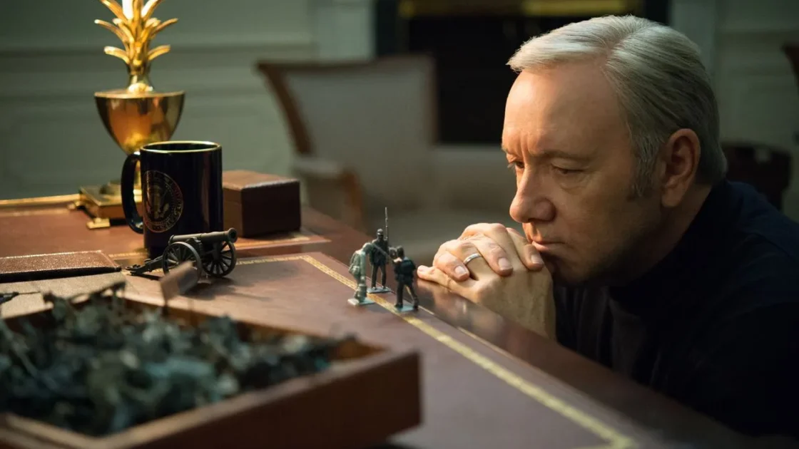 Kevin Spacey, House of Cards, PopViewers.com